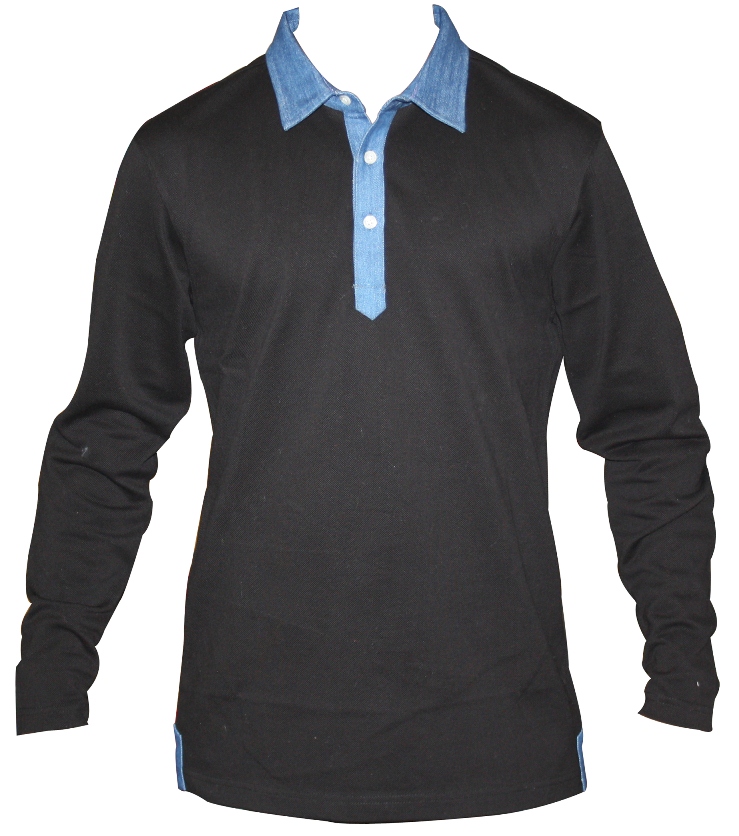 Rugby Polo – denim - T10 Sports