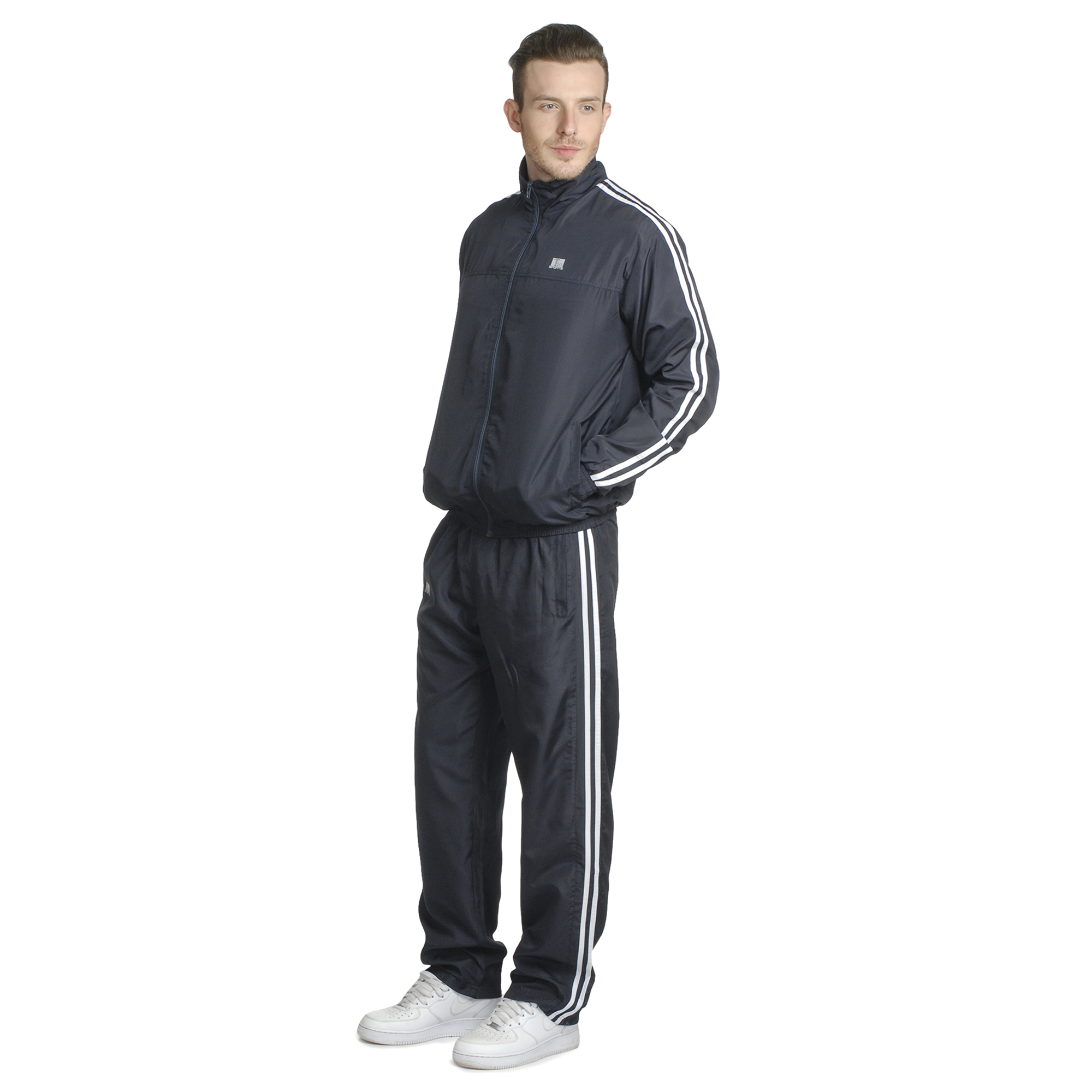 Track Suit – Navy White - T10 Sports
